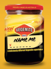 Vegemite Name Me