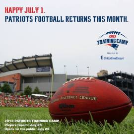 Photo: New England Patriots Facebook.