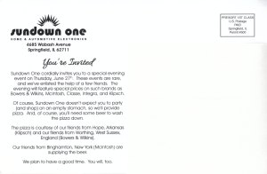 Sundown One - Card Back