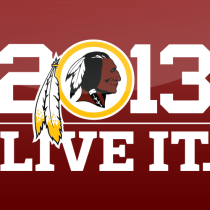 Poster. Washington Redskins Facebook.