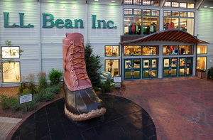 L.L. Bean store in Freeport, ME. Credit: L.L. Bean.